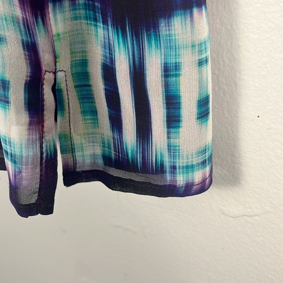 Trina Turk Bella Tie Dye Silk Tank Size XS - Picture 6 of 10